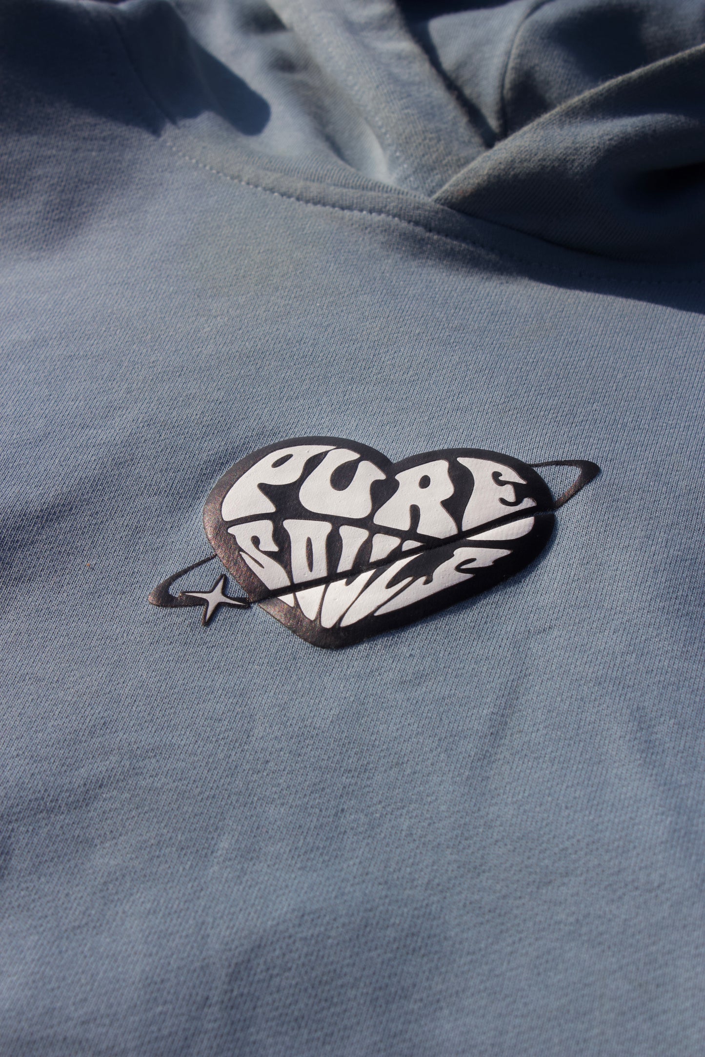 Light Blue Heavyweight Gracias a Dios Hoodie